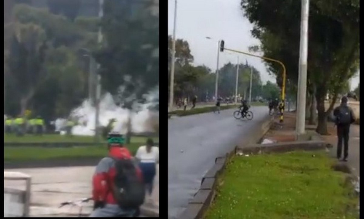 Manifestantes bloquean vía al aeropuerto El Dorado 1 aeropuerto El Dorado