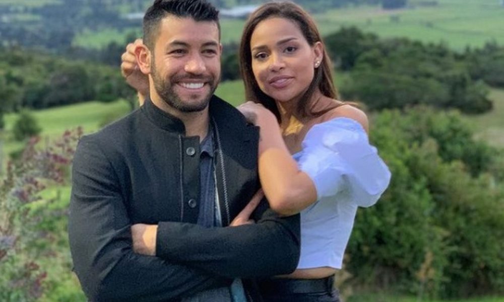 Andrea Tovar se casó en discreta ceremonia con Julián Guillermo