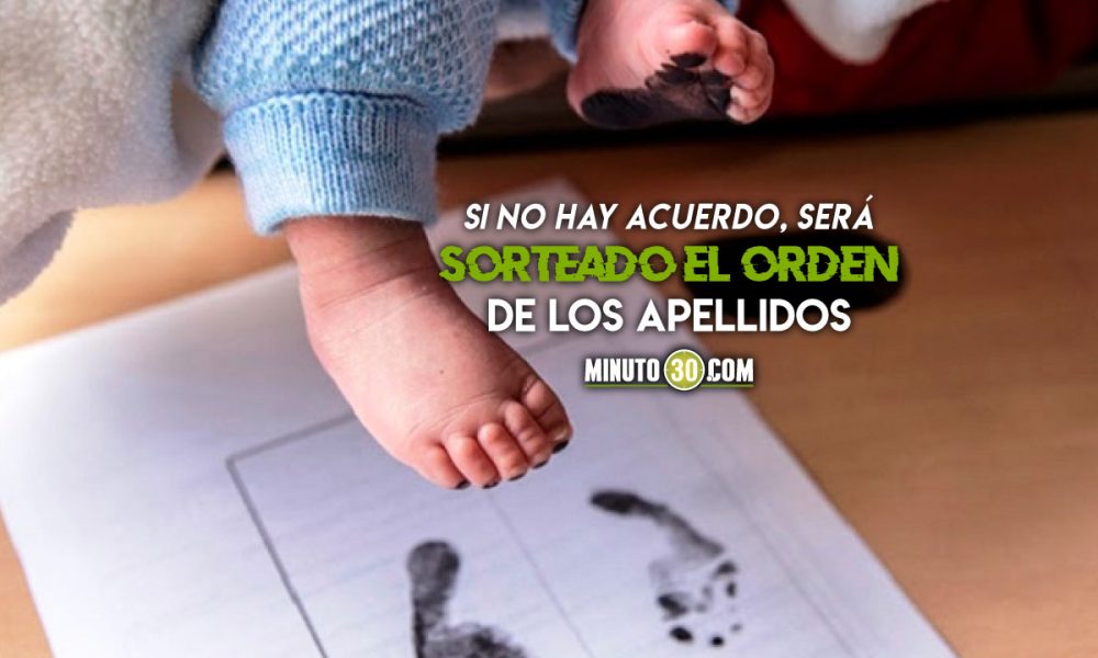 Aprueban proyecto de ley para modificar orden de apellidos