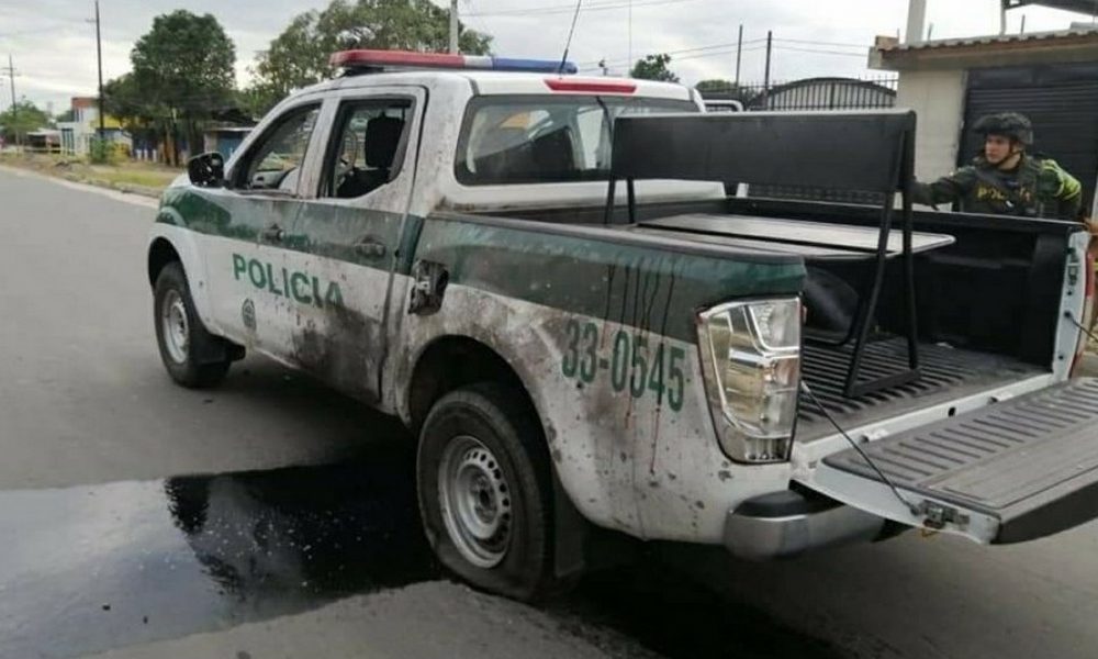 Patrulla fue atacada con explosivos y ráfagas de fusil