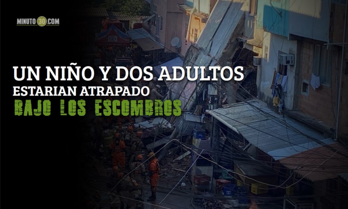 Un edificio de cuatro pisos se desploma en la ciudad de Río de Janeiro 1 rio de janeiro
