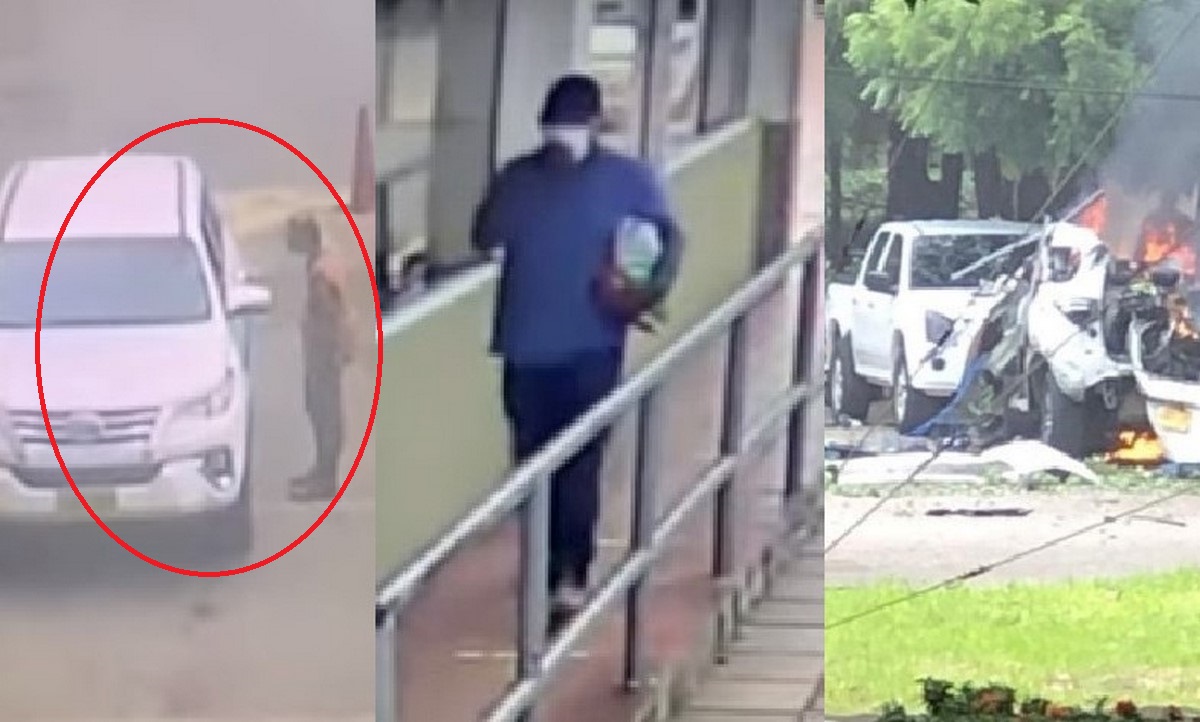 Revelaron lo que le dijo el conductor del carrobomba al soldado que lo dejó entrar 1 Lo que le dijo el conductor del carrobomba al soldado