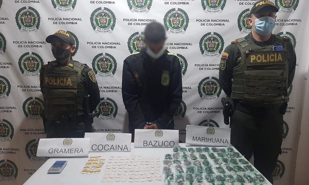 Capturado en Maceo con varias dosis de estupefacientes