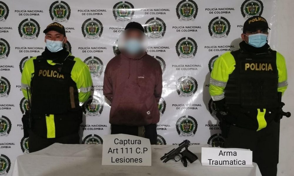 Capturado en Rionegro por lesiones personales