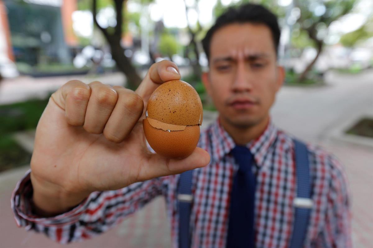 ¿Con qué lo curaremos? Con cáscaras de huevo... limpian uno de los ríos más contaminados de México 3 cascara de huevo3