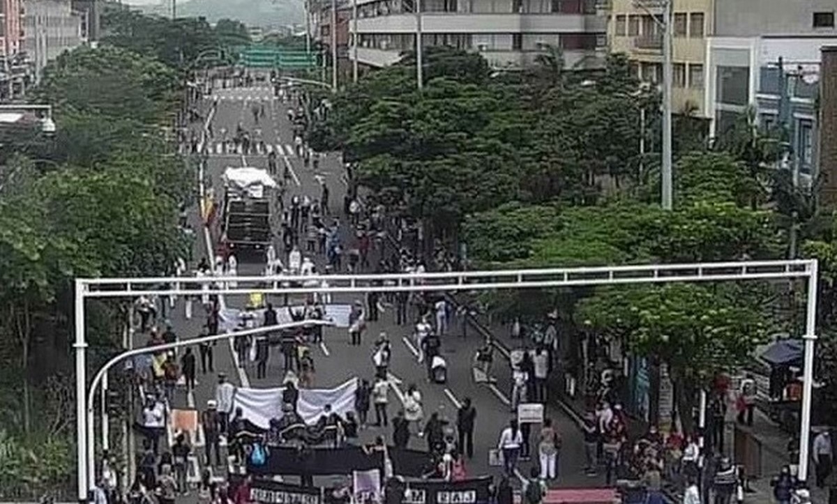 Cierres en el centro por marchas Cierres en el centro por marchas