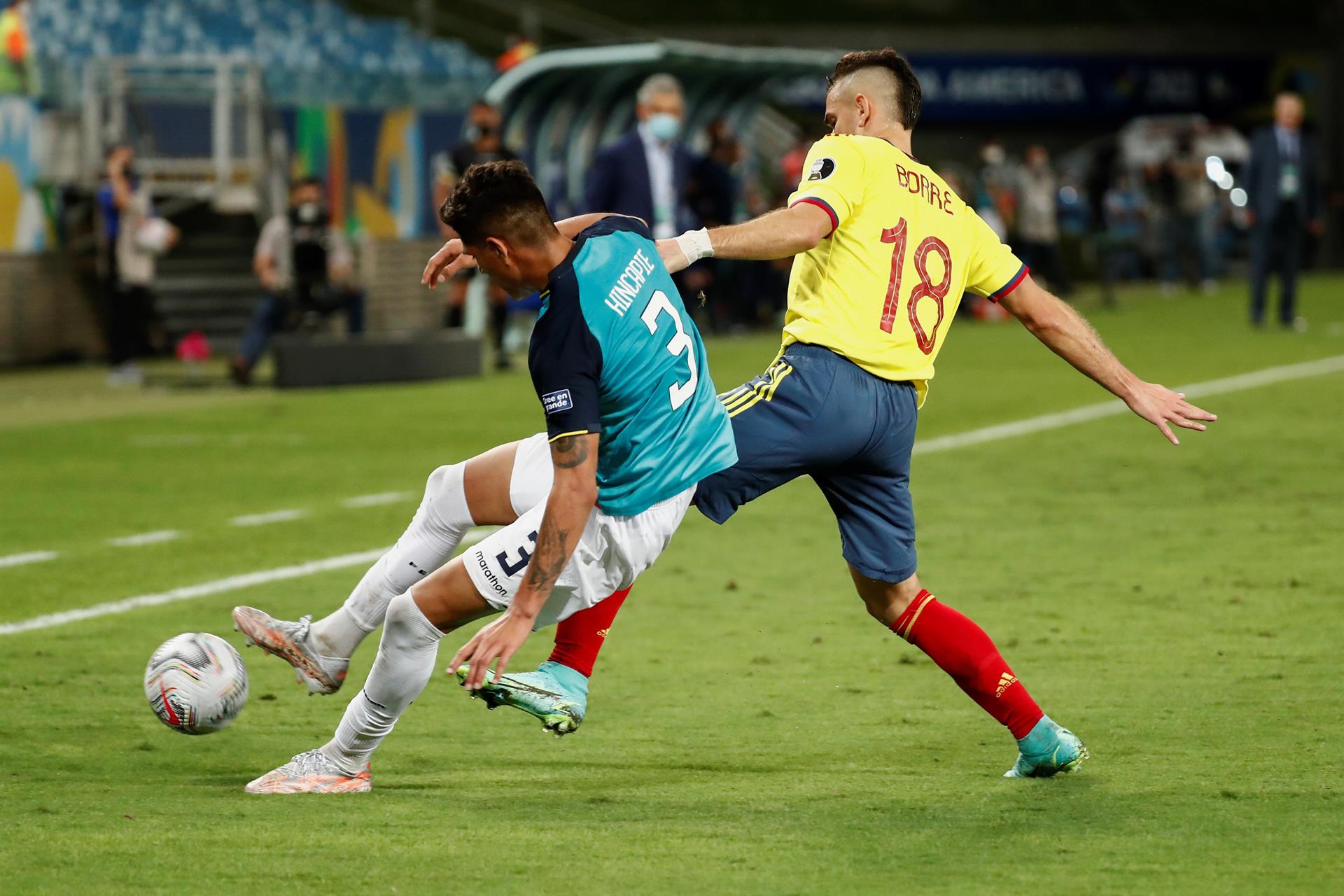FOTOS: Una fantasía de Cardona da revancha a Colombia ante Ecuador en el debut 1 colombia copa america3