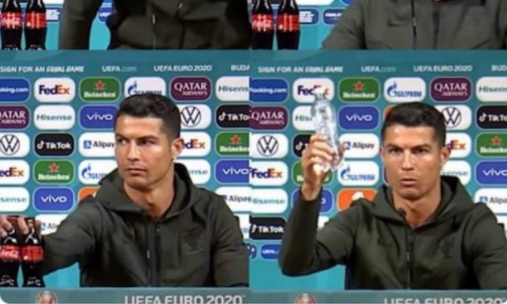 Los mejores memes que dejó el rechazo de Cristiano Ronaldo a Coca Cola