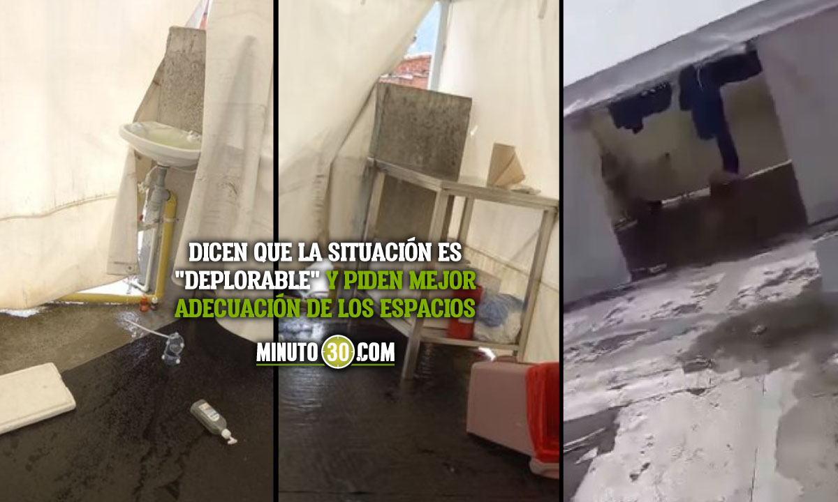 Fotos y videos: Denuncian que en Hospital Rosalpi estarían haciendo pruebas Covid en malas condiciones 1 deplorable