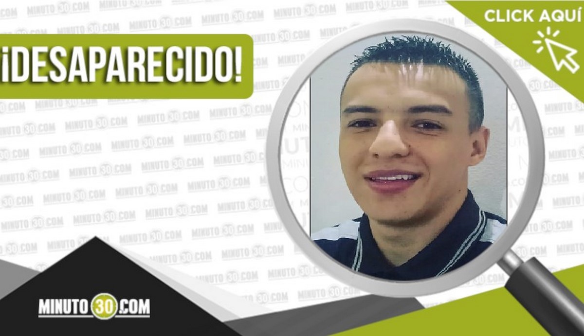 Juan David Buriticá Camacho desapareció en Medellín 1 Juan David Buriticá Camacho desaparecido