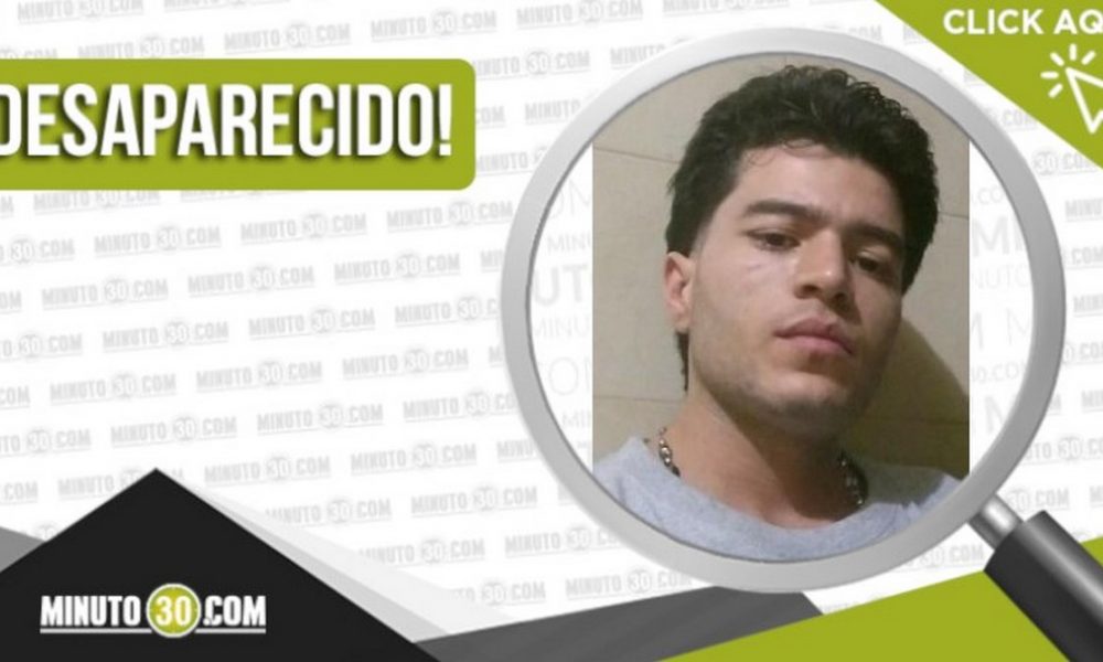 Jonny Alexander Sossa Lopera desaparecido