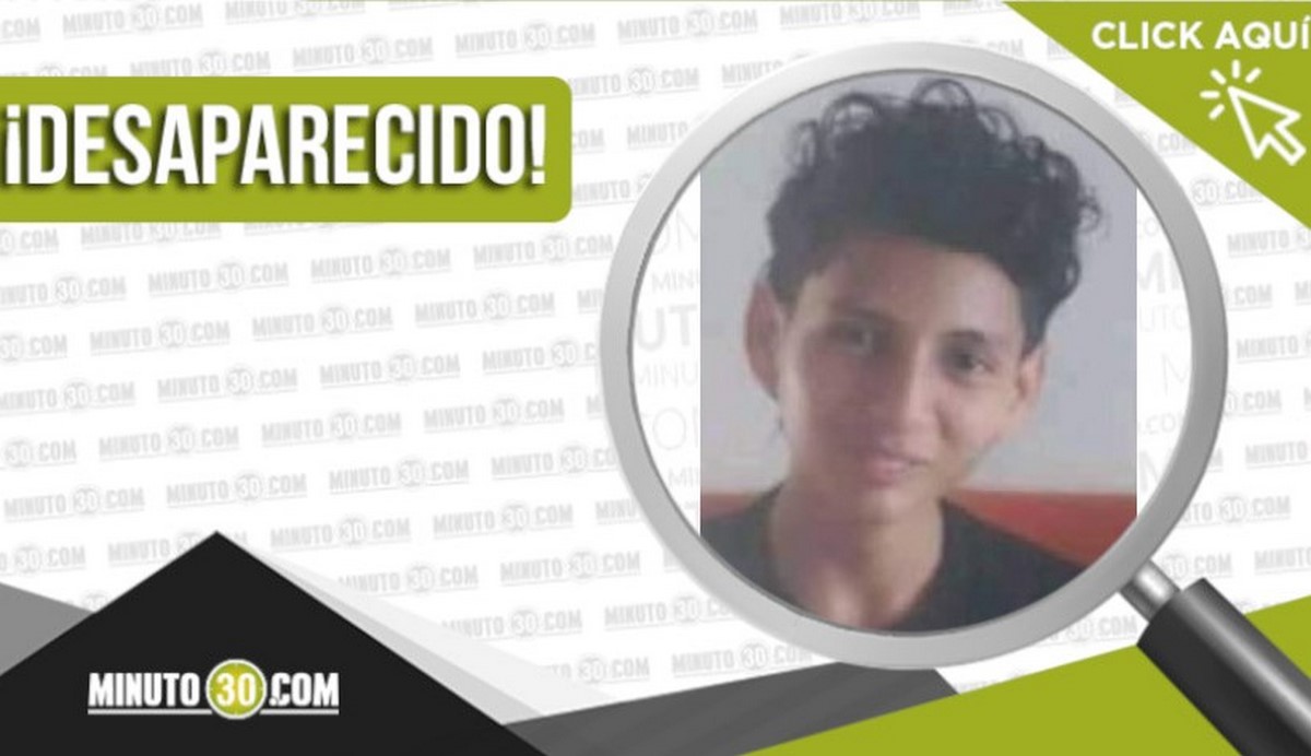 Jeison José González González de 17 años está desaparecido en Medellín 1 Jeison José González González desaparecido