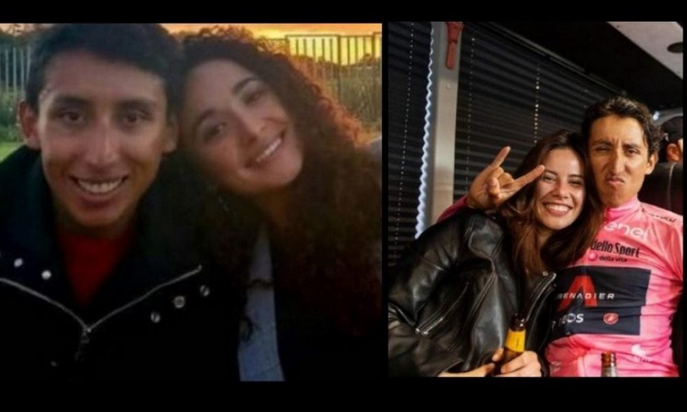 ¿Son amigas? Egan Bernal posó para una FOTO junto a su novia y su ex