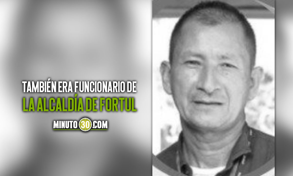 Un líder social y su hijo fueron asesinados en Fortul, Arauca 1 Un líder social y su hijo fueron asesinados en Arauca
