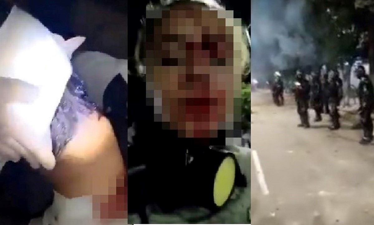 Disturbios de anoche en Bucaramanga dejaron varios heridos Disturbios de anoche en Bucaramanga dejaron varios heridos