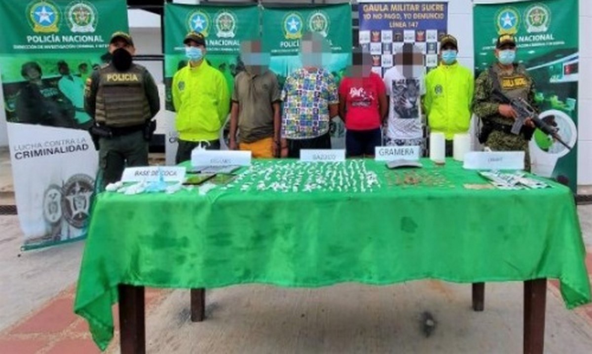 Autoridades capturan 4 hombres que tendrían nexos con el "Clan del Golfo" 1 hombes clan de golfo