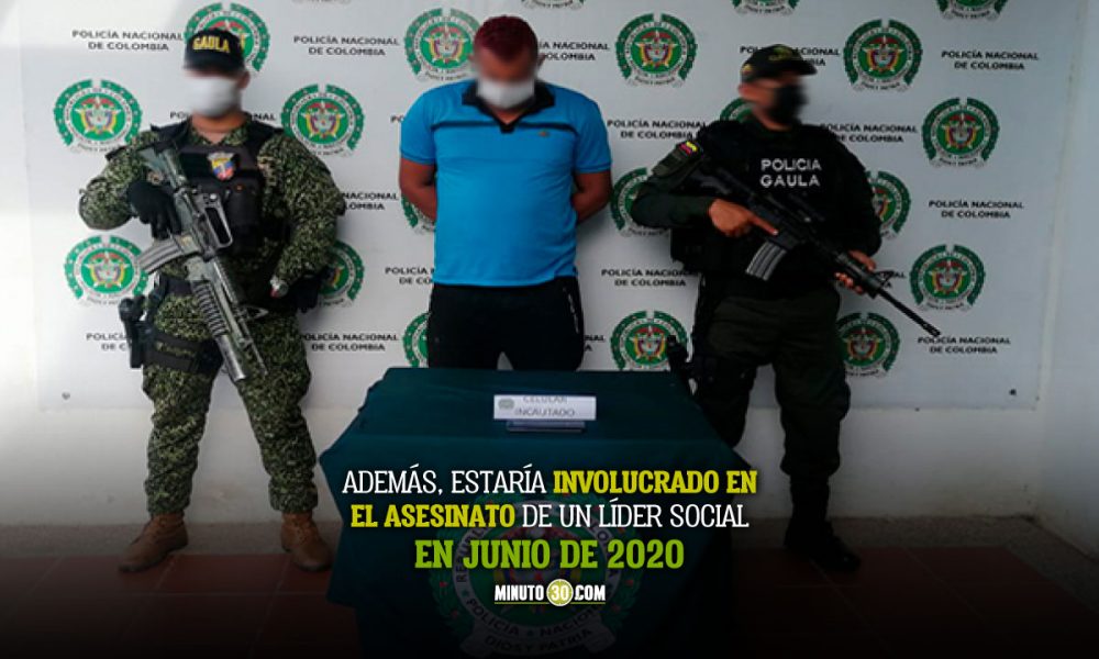 Cayó 'Chambalá', cabecilla del ELN en Bolívar