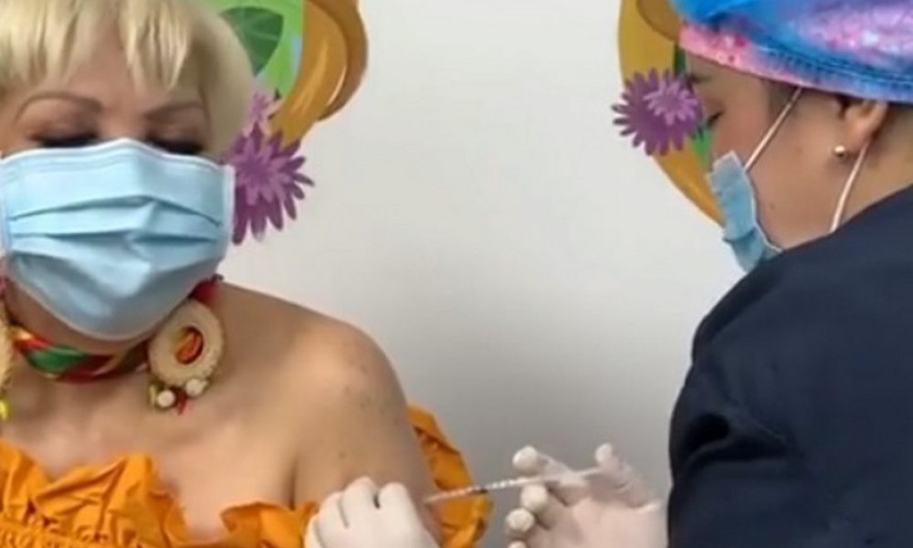 “¡Por fin mi segunda dosis!”:  ‘La Gorda Fabiola’ vacunada contra el covid