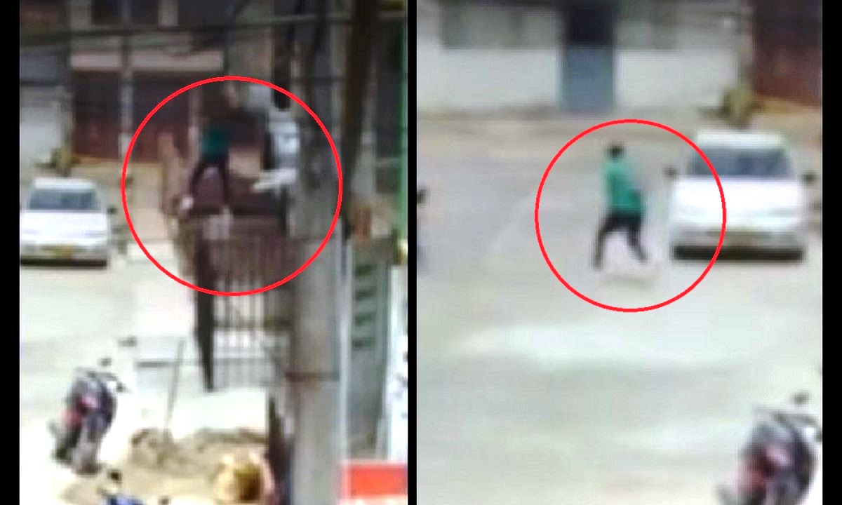 Presunto ladrón se tiró de un balcón usando sábanas Presunto ladrón se tiró de un balcón usando sábanas