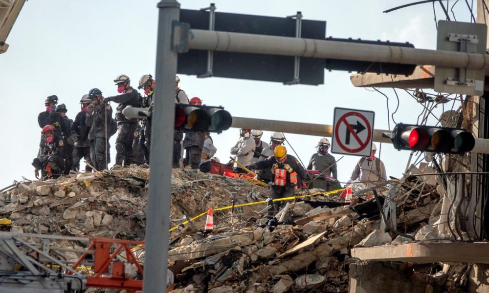 La mayoría de las 9 víctimas mortales del derrumbe de un edificio en Miami tenían origen hispano