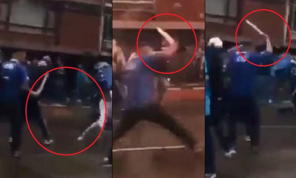 Pelea a machete a las afueras del Campín dejó un muerto