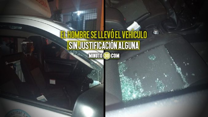 A-punta-de-machete-un-habitante-de-calle-se-robo-una-ambulancia habitante de calle