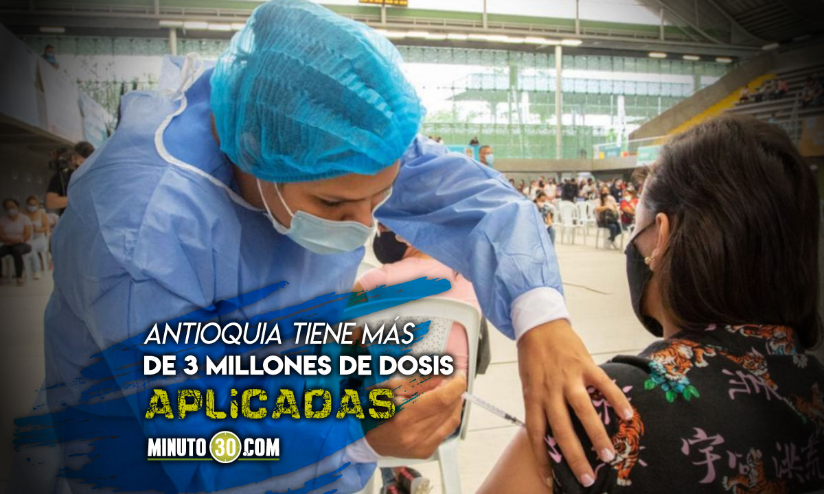 Con récord de dosis diarias, Colombia superó las 20 millones de vacunas aplicadas 1 Con record de dosis diarias Colombia supero las 20 millones de vacunas aplicadas