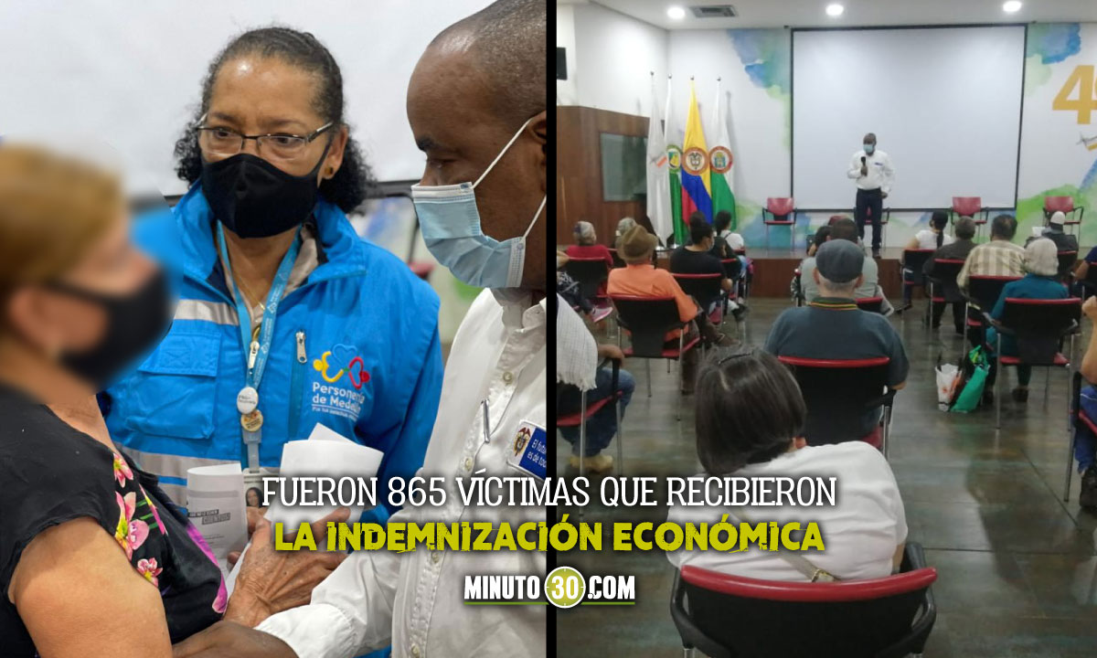 En Medellín entregaron más de $7 mil millones de pesos a las víctimas del conflicto 1 En Medellín entregaron más de $7 mil millones de pesos a las víctimas del conflicto