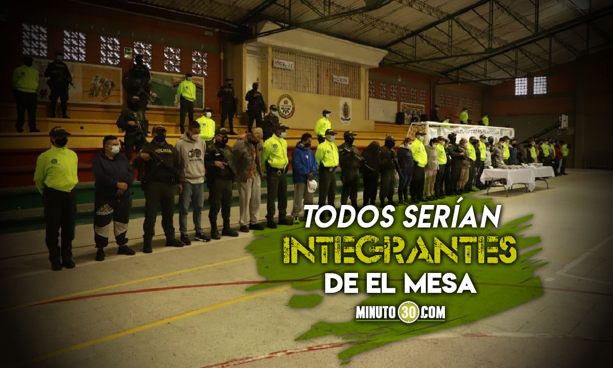 En-un-megaoperativo-lograron-la-captura-de-20-delincuentes-en-La-Ceja La Ceja