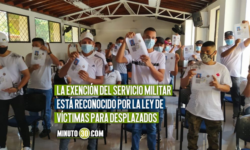 Entregaron libretas militares gratuitas a jóvenes en Antioquia