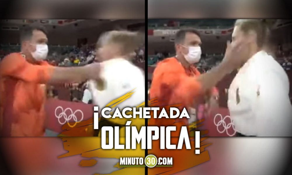 Entrenador cacheteó a una deportista durante su participación en los Juegos Olímpicos