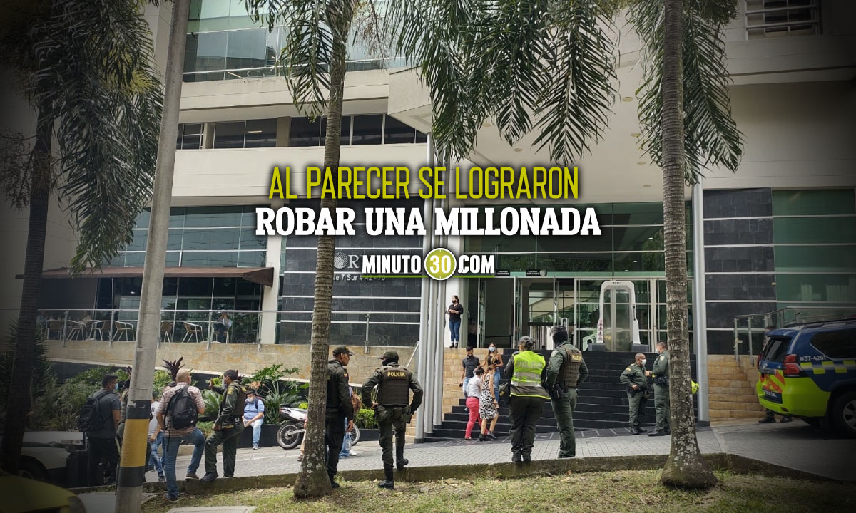 Estaban-era-disfrazados-de-Policia-se-conoce-otra-version-del-robo-masivo-en-El-Poblado El Poblado