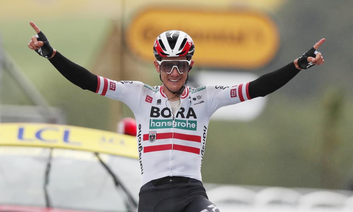 Konrad se consagra en los Pirineos, Pogacar sigue de amarillo 1 Konrad