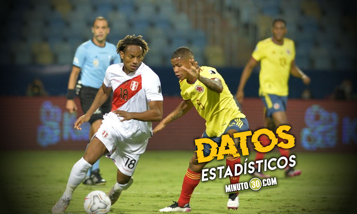 La-previa-en-datos-del-partido-entre-Colombia-y-Peru