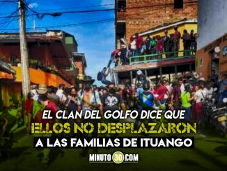 EN VIDEO: Los Paras dicen que ellos van a ‘proteger’ a la comunidad de Ituango, dejaron un volante en las casas 1 Ituango