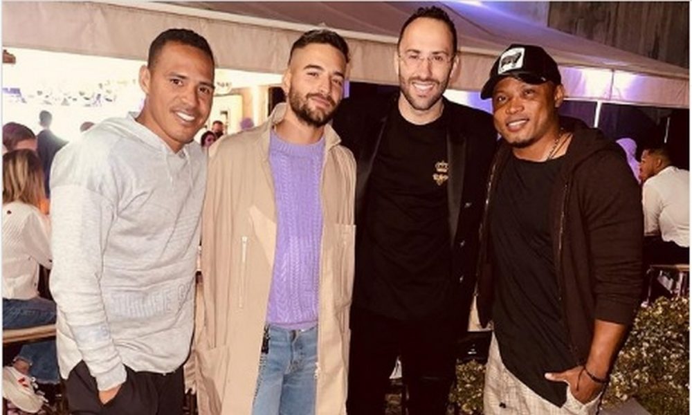 VIDEO: Maluma fue la sensación en el ‘parrandón’ que armó David Ospina en su casa