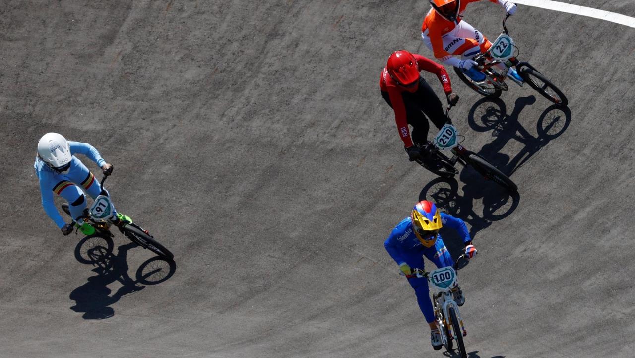 Nadie inquieta a Mariana Pajón en su camino hacia su tercer oro en BMX 1 Mariana Pajón
