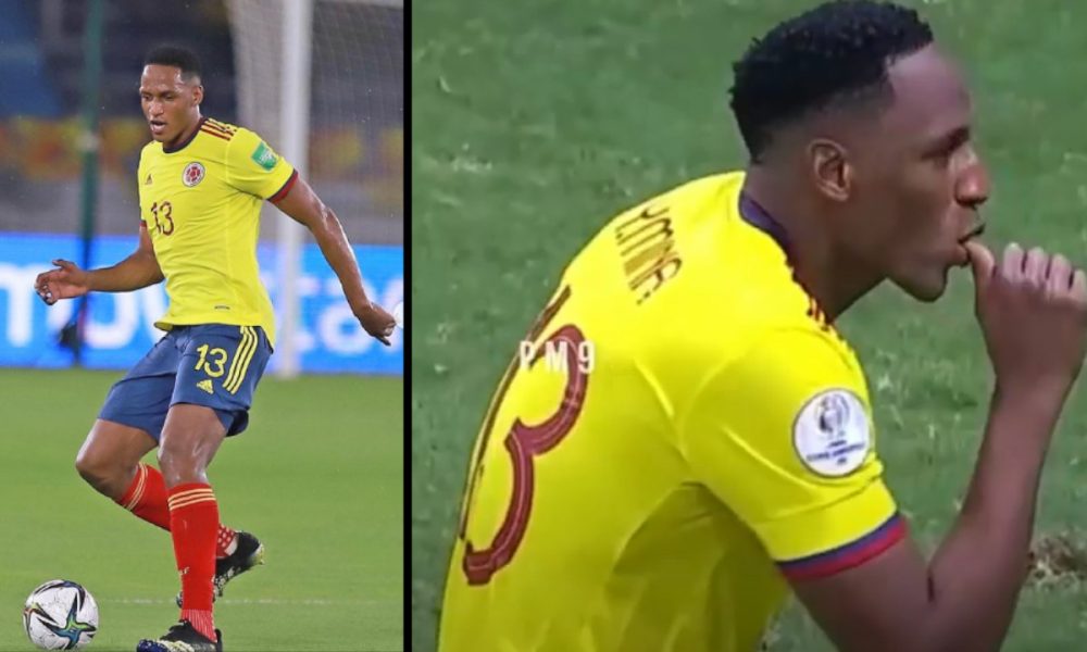 [Video] La curiosa celebración de Mina al anotar el gol