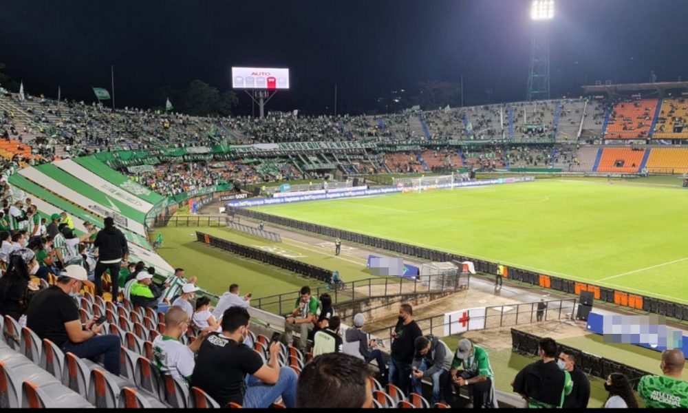 Finaliza el primer tiempo del partido entre Atlético Nacional y Deportes Tolima