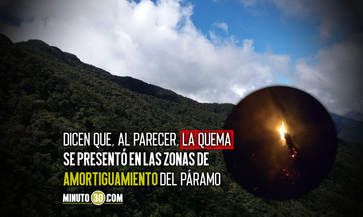 Video: "No se ha hecho ninguna afectación al Páramo de Sonsón": autoridades ambientales por quemas 1 Autoridades se pronuncian por quemas en el Páramo de Sonsón