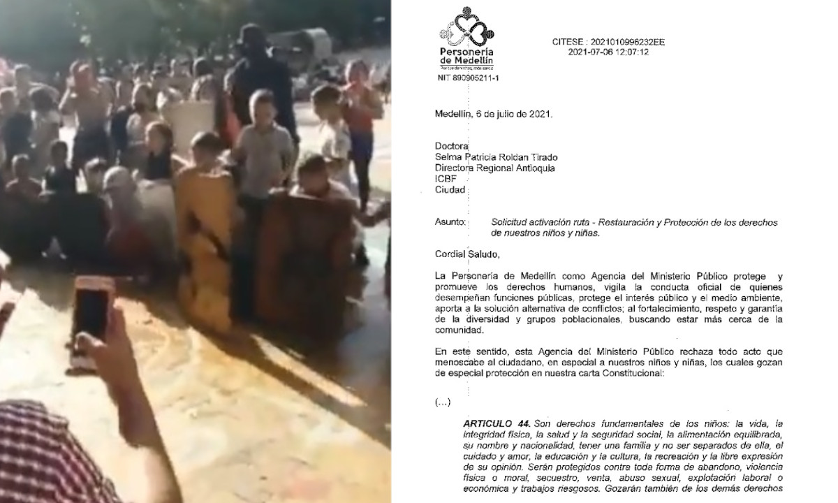 Personería Medellín pide que investiguen a los papás de los integrantes de la 'Primera Línea' Personería Medellín pide que investiguen a los papás de los integrantes de la 'Primera Línea'