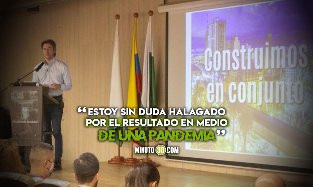 Plan de Desarrollo de Medellín tiene un 94% de cumplimiento