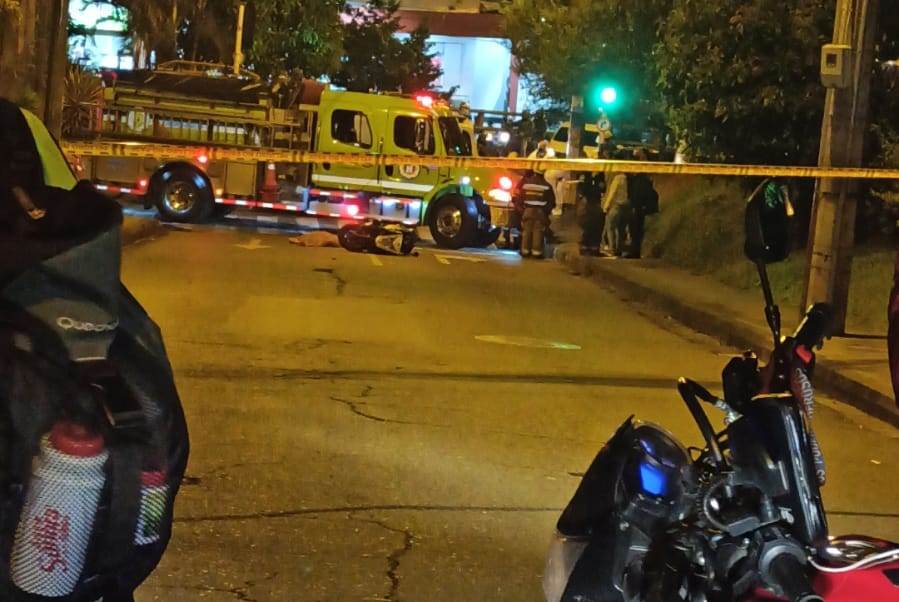 ¡Qué tragedia! Motociclista falleció en accidente de tránsito en Robledo 2 Robledo