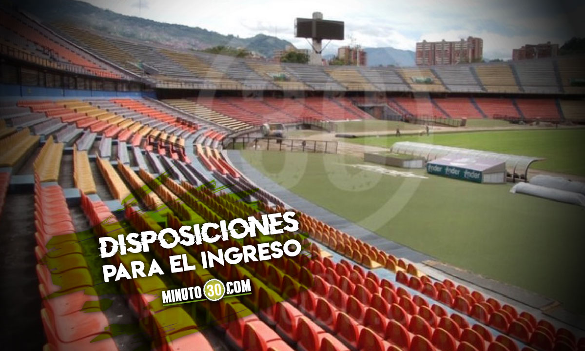 Se confirma ingreso de público en el Estadio Atanasio Girardot para partido entre Atlético Nacional y América de Cali 1 Se confirma ingreso de publico en el Estadio Atanasio Girardot
