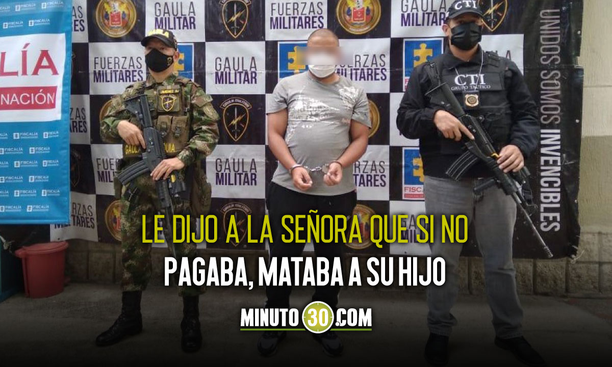 ¡Tan descarado! Extorsionó a la mamá de un joven que se metió con una mujer casada 1 alias Gordo Lunar