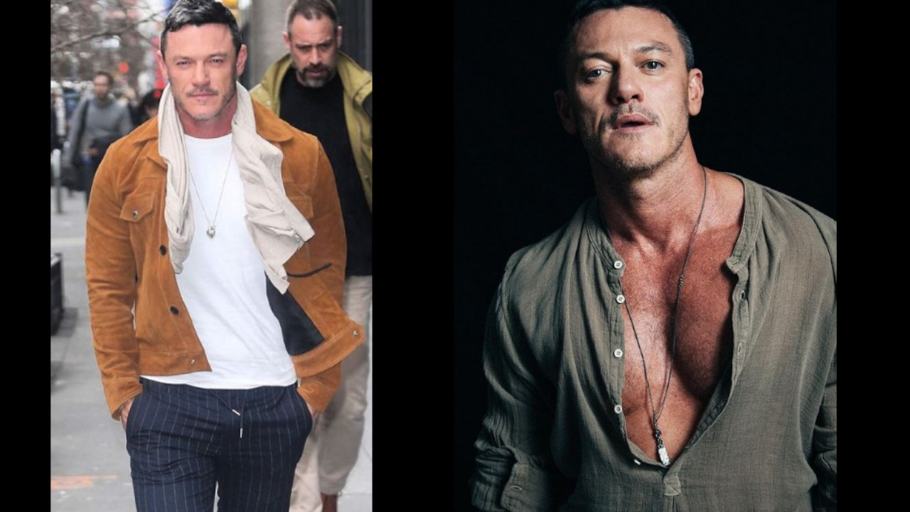 El actor de Hollywood Luke Evans está en Colombia
