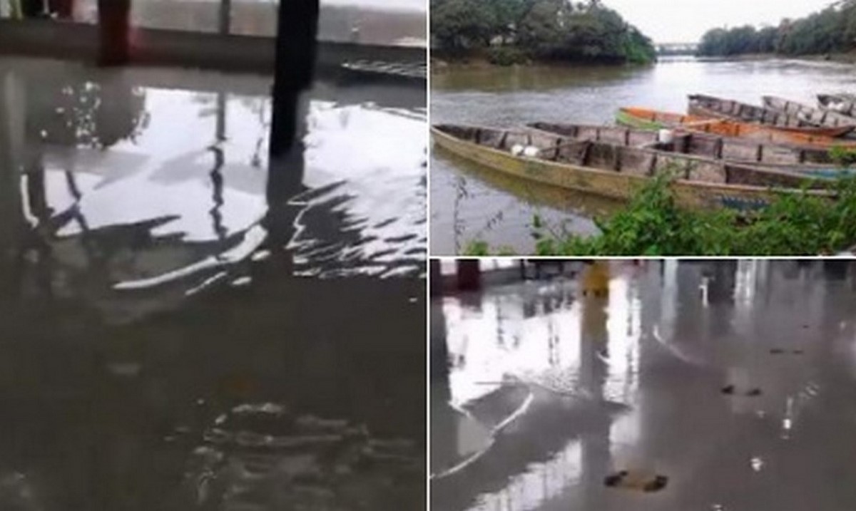 Torrencial aguacero inundó el interior del aeropuerto Los Garzones, Montería 1 aeropuerto monteria