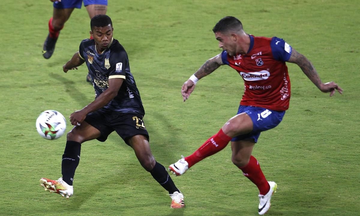DIM iguala con Águilas Doradas en el regreso del público a la liga colombiana 2 DIM
