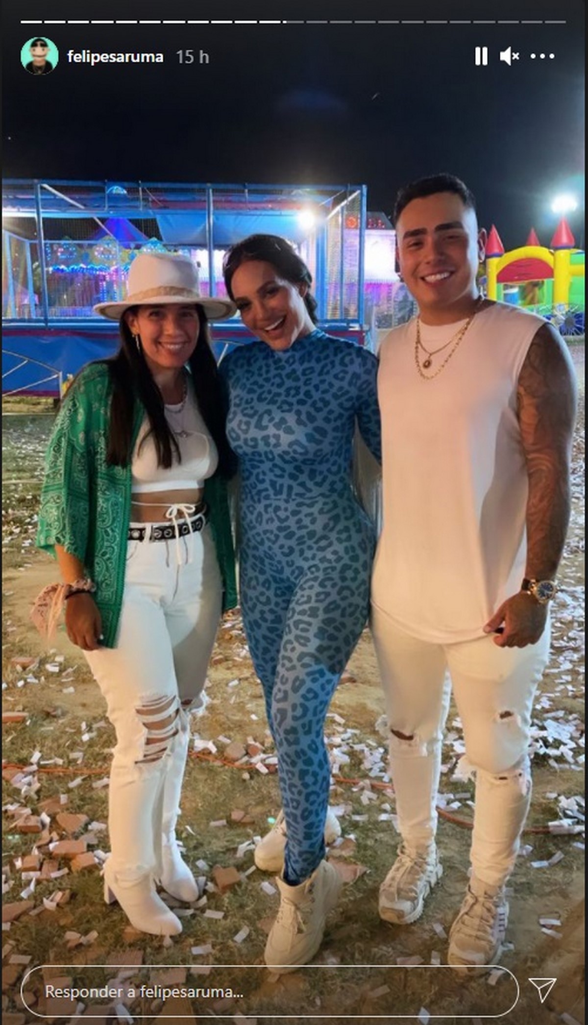 En un parque de diversiones, Andrea Valdiri celebró sus 30 años | Minuto30