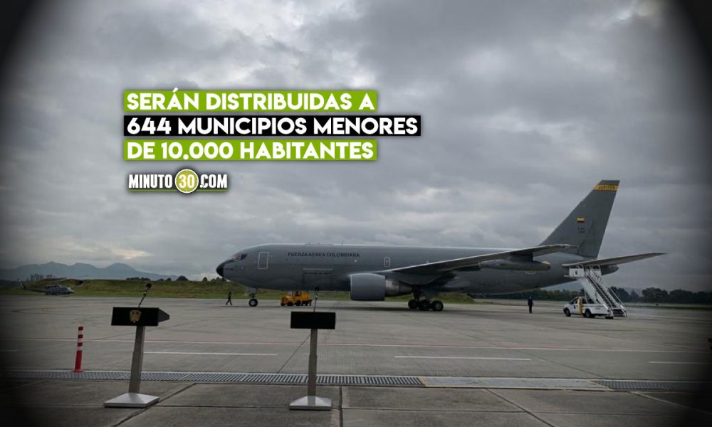 Llegaron a Colombia las 2.5 millones de vacunas Janssen